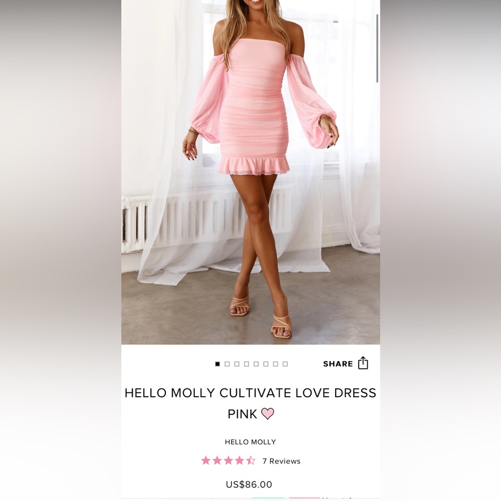 Hello Molly Cultivate love dress size small